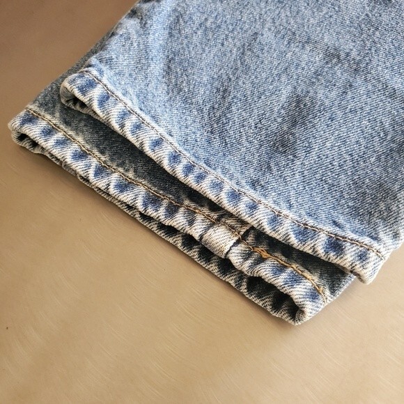 Levi's Y2K Relaxed Fit High Waist Mom Jean Blue Denim Jeans Medium - Picture 7 of 13